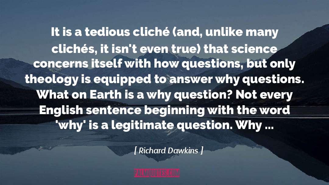 Dapat English quotes by Richard Dawkins