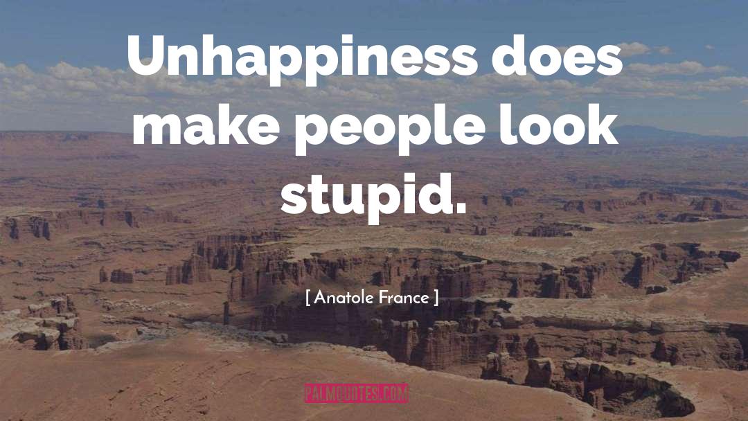 Dappy Stupid quotes by Anatole France