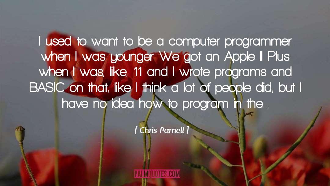 Dapre Program quotes by Chris Parnell