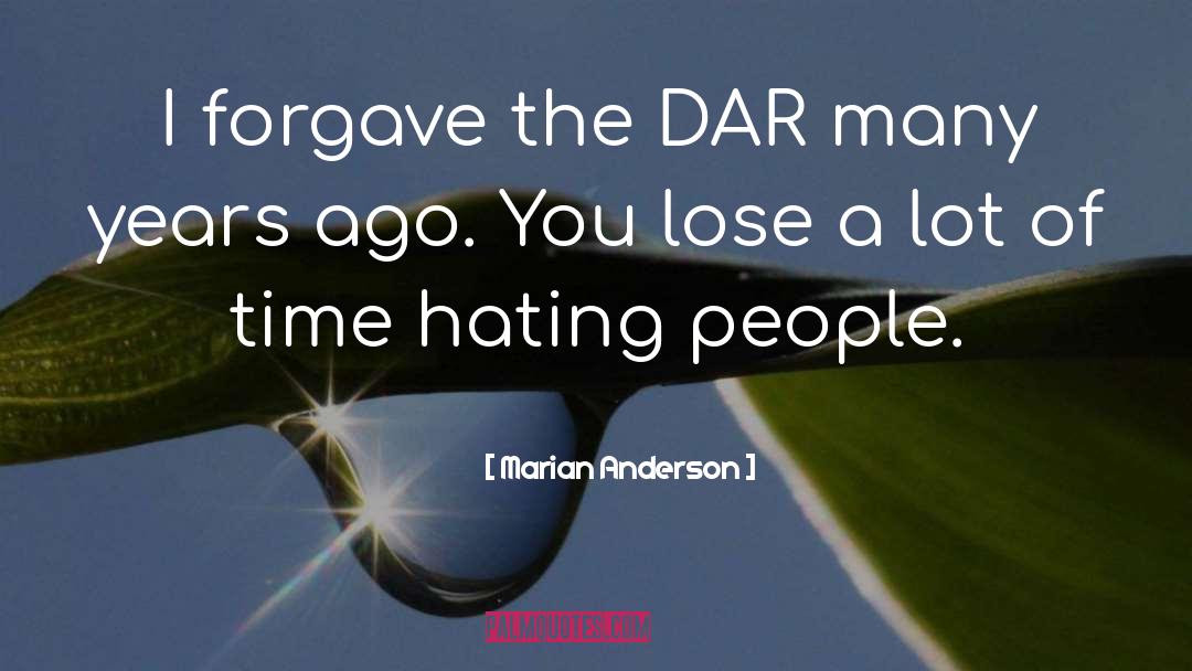 Dar quotes by Marian Anderson