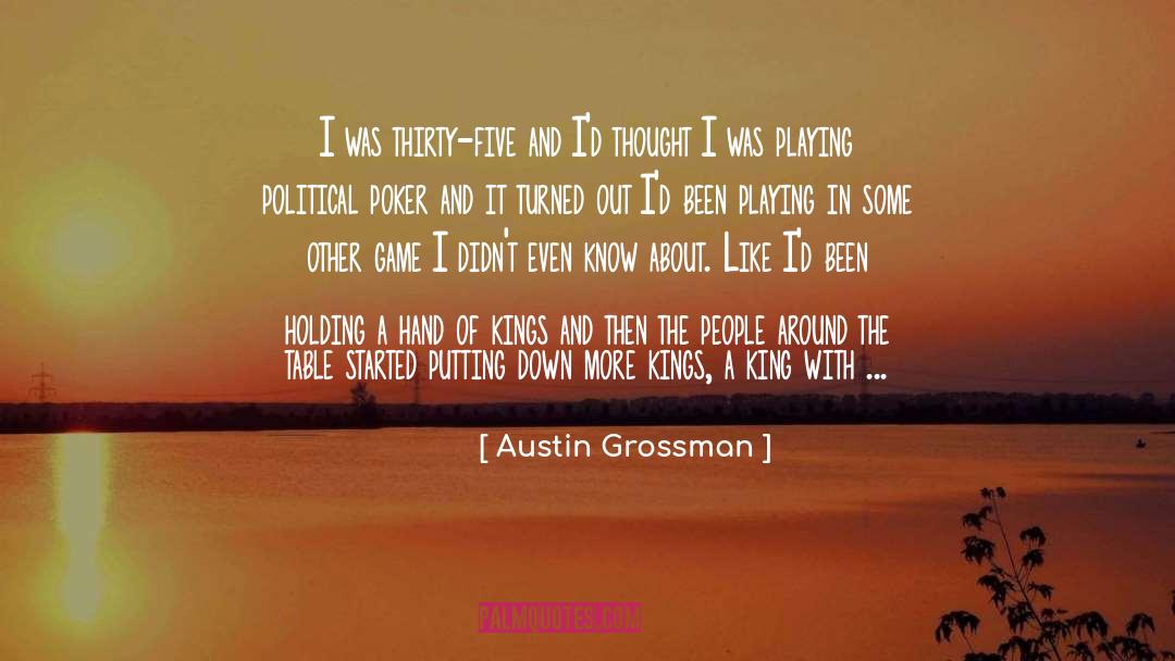 Darcourt Poker quotes by Austin Grossman