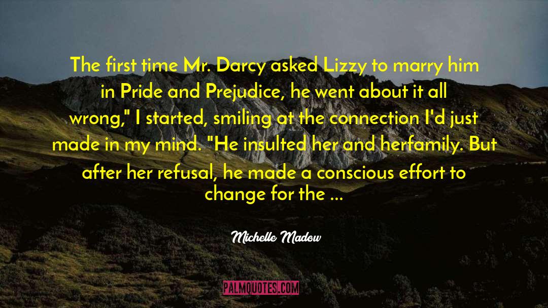 Darcy quotes by Michelle Madow