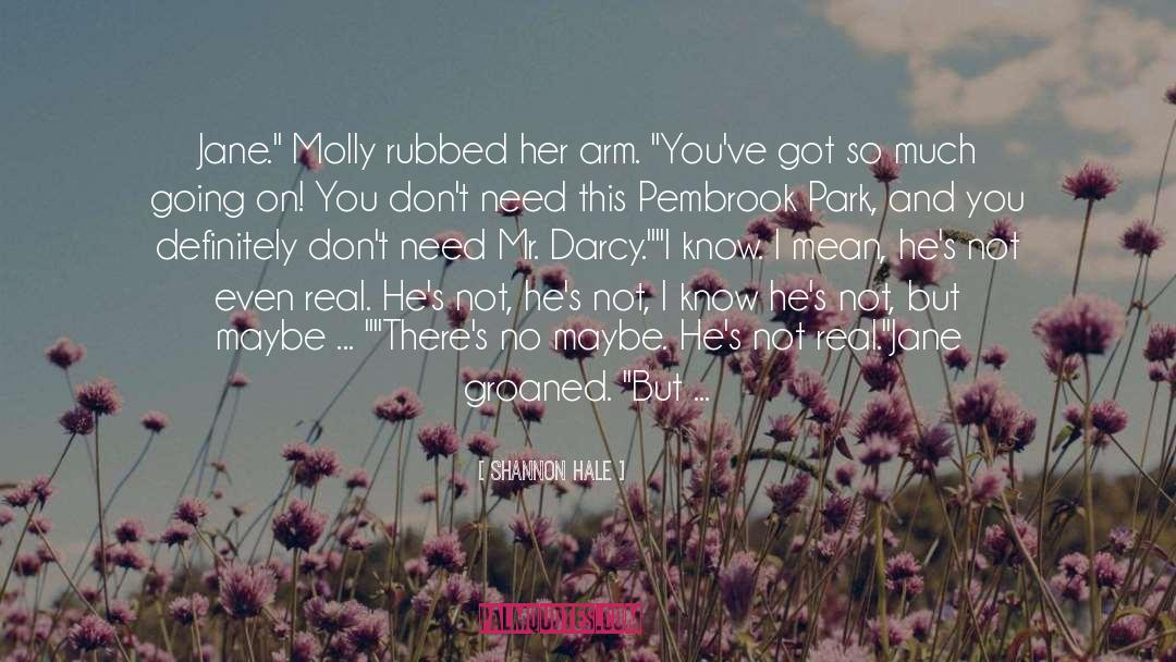 Darcy quotes by Shannon Hale