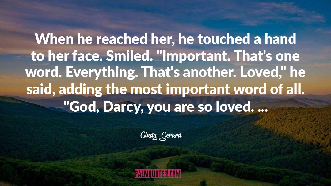 Darcy quotes by Cindy Gerard