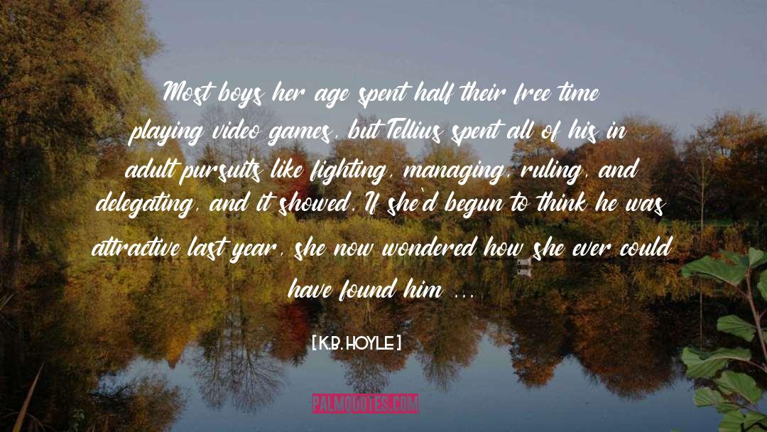 Darcy quotes by K.B. Hoyle