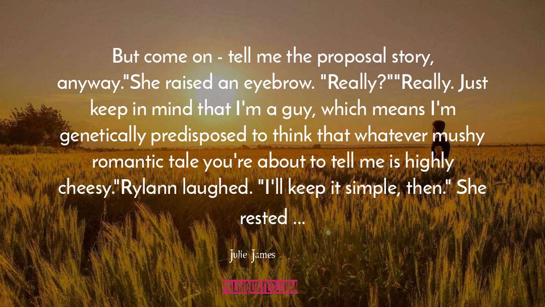 Darcy S Proposal quotes by Julie James