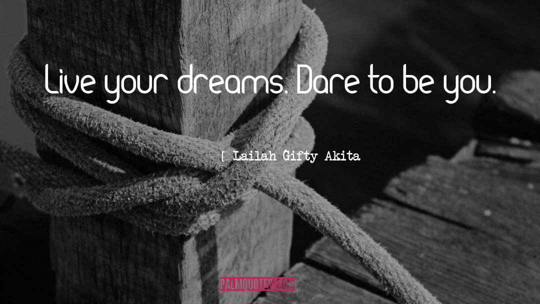 Dare To Be Different quotes by Lailah Gifty Akita