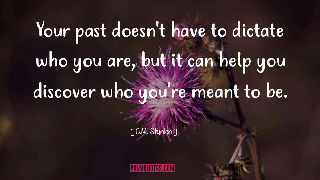 Dare To Discover quotes by C.M. Stunich