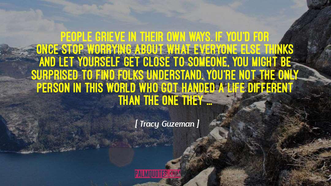 Dare You To Be Different quotes by Tracy Guzeman