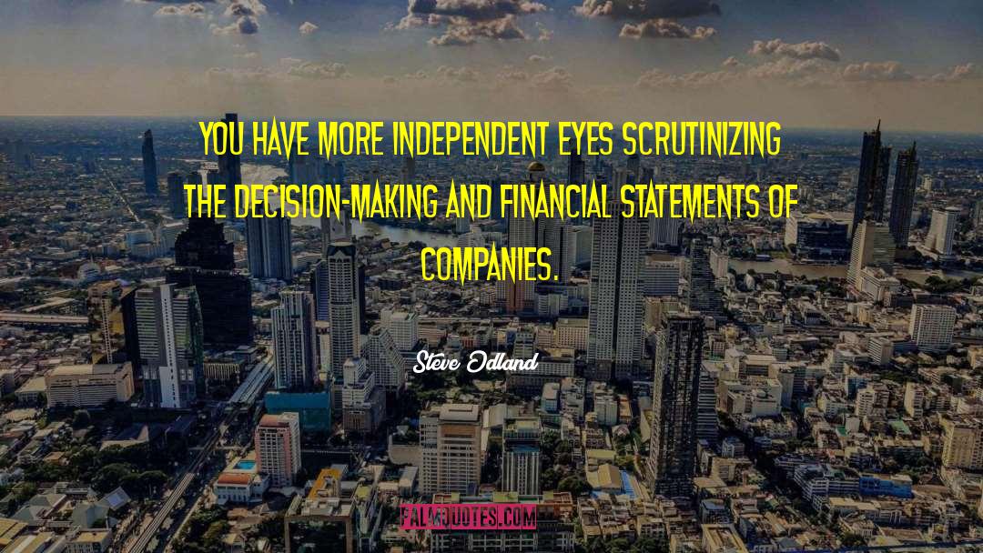 Dargent Companies quotes by Steve Odland