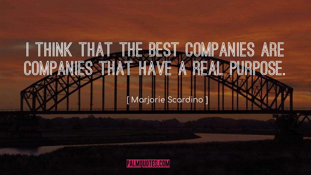 Dargent Companies quotes by Marjorie Scardino