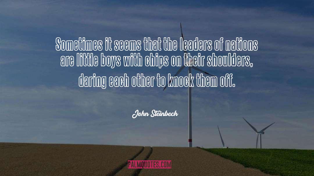 Daring Summer quotes by John Steinbeck