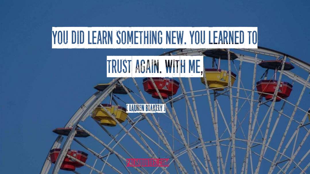 Daring To Trust quotes by Lauren Blakely