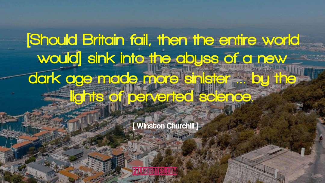 Dark Age quotes by Winston Churchill