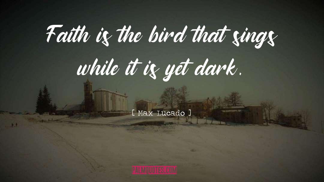 Dark Bird quotes by Max Lucado