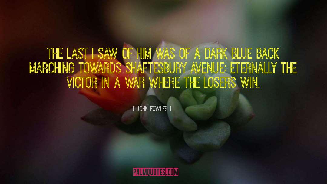 Dark Blue quotes by John Fowles
