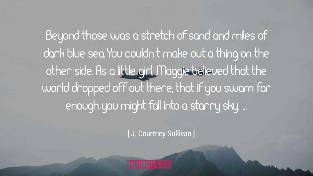 Dark Blue quotes by J. Courtney Sullivan