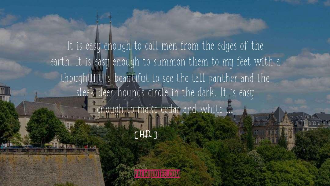 Dark Chamber Of The Heart quotes by H.D.