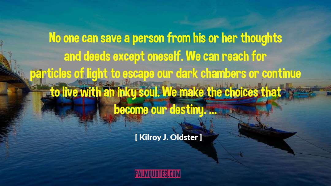 Dark Cherry quotes by Kilroy J. Oldster