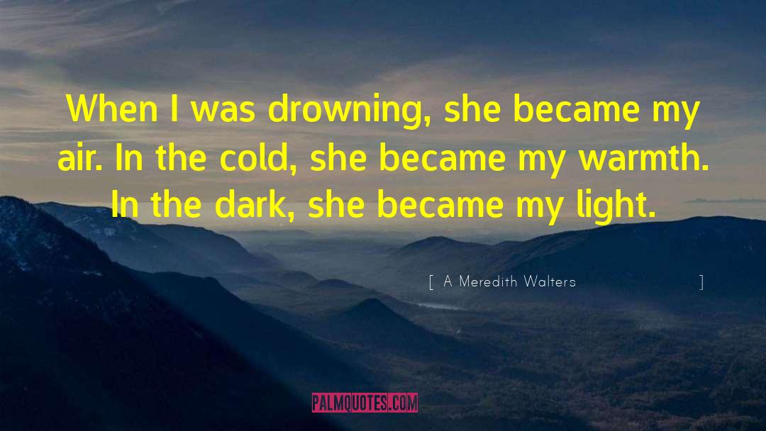 Dark Chocolate quotes by A Meredith Walters