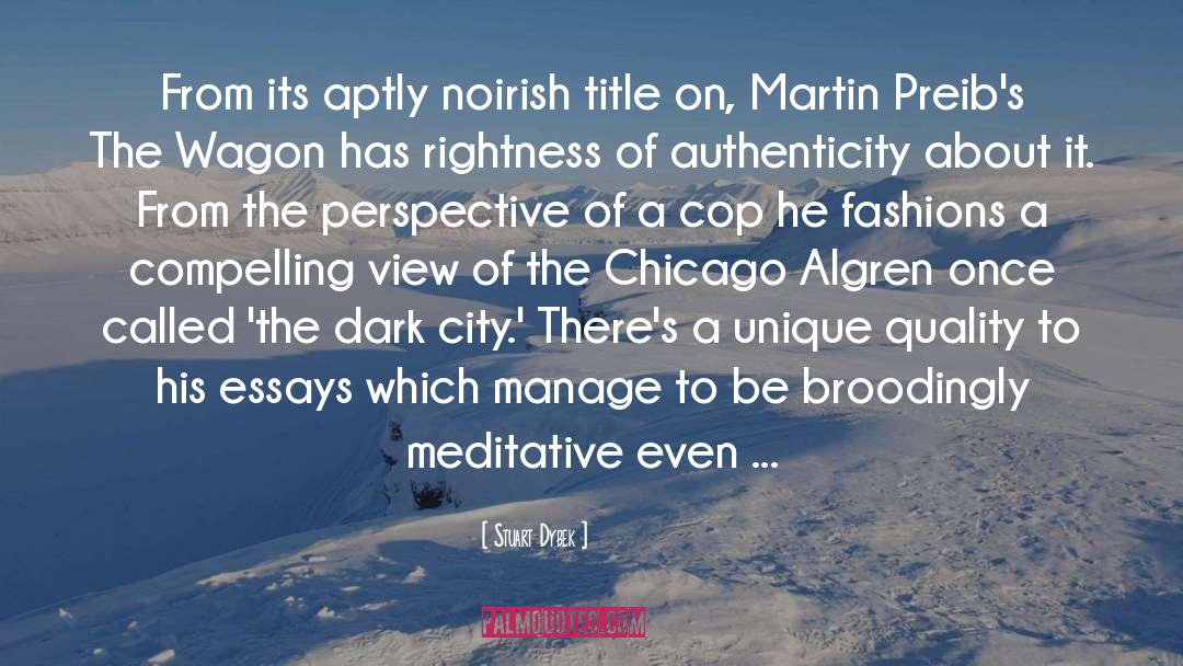 Dark City quotes by Stuart Dybek