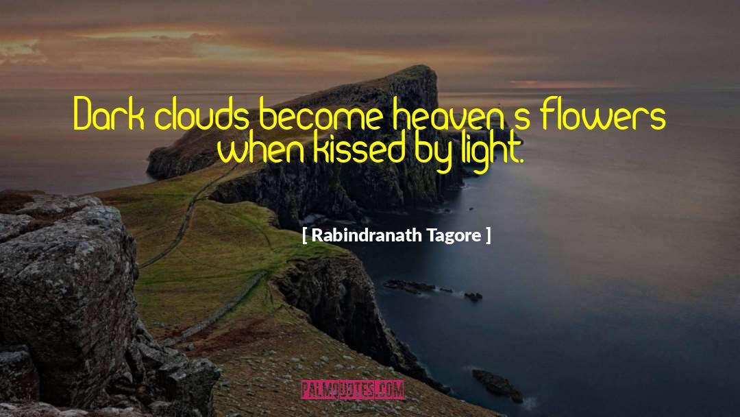 Dark Clouds quotes by Rabindranath Tagore