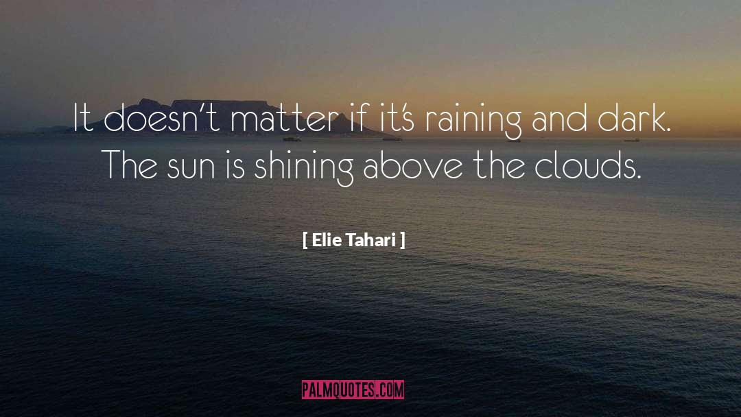 Dark Clouds quotes by Elie Tahari