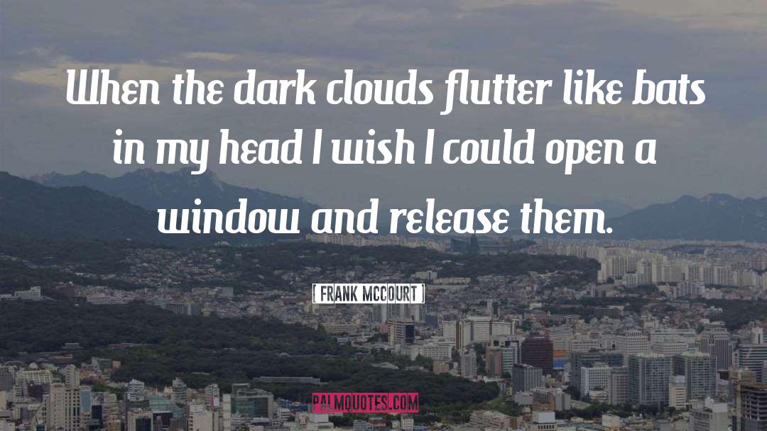 Dark Clouds quotes by Frank McCourt