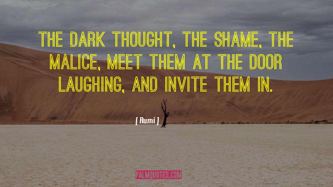 Dark Court quotes by Rumi