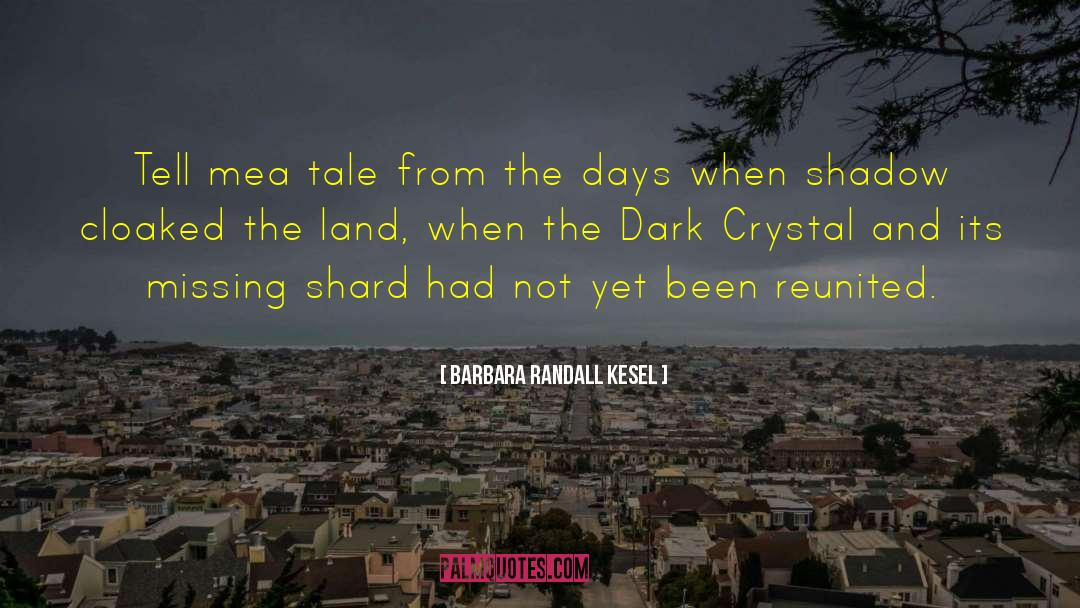 Dark Days Ahead quotes by Barbara Randall Kesel