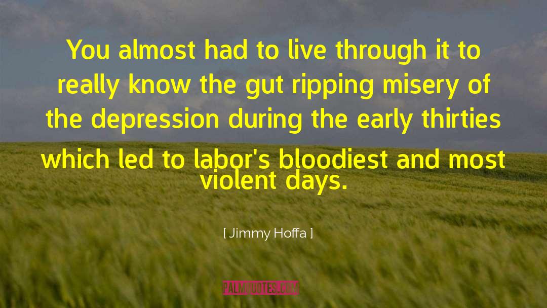 Dark Days quotes by Jimmy Hoffa