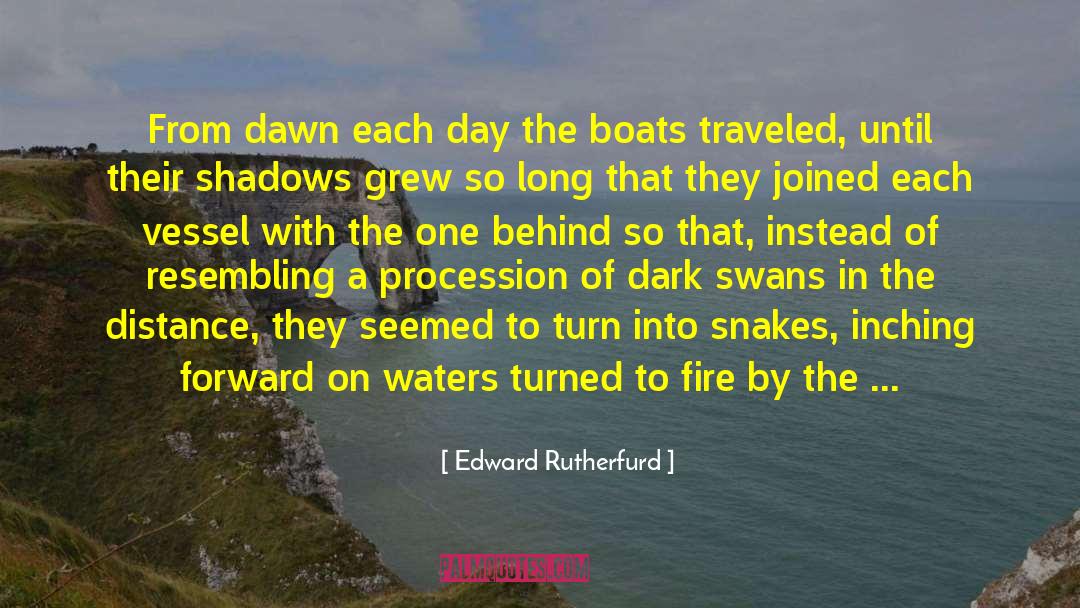 Dark Depressing quotes by Edward Rutherfurd