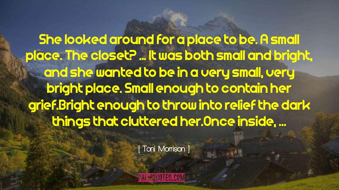Dark District quotes by Toni Morrison