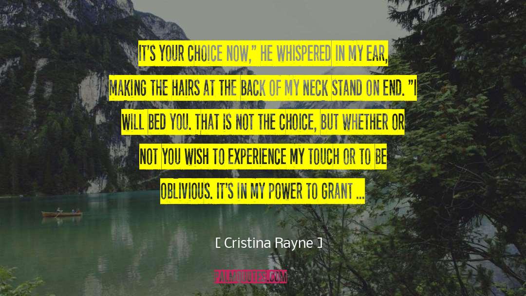 Dark Erotic Paranormal quotes by Cristina Rayne