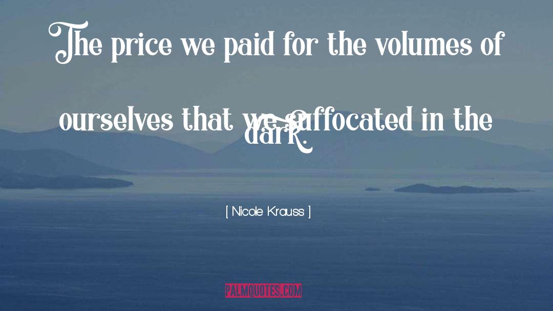 Dark Falls quotes by Nicole Krauss