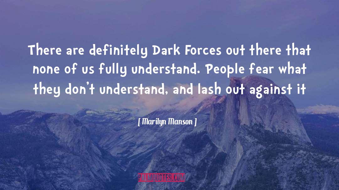 Dark Forces quotes by Marilyn Manson