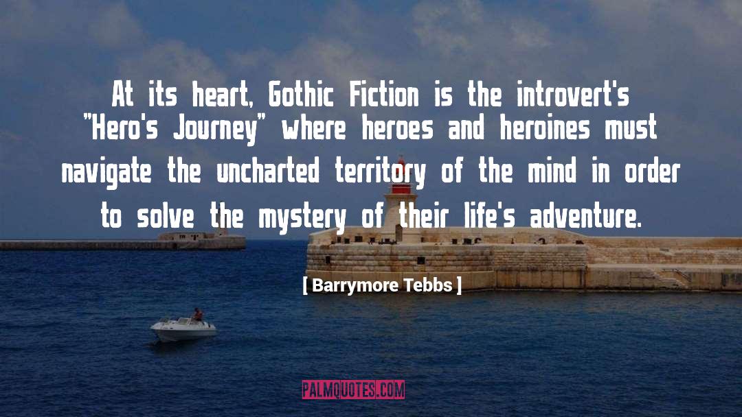 Dark Gothic Horror Novel quotes by Barrymore Tebbs