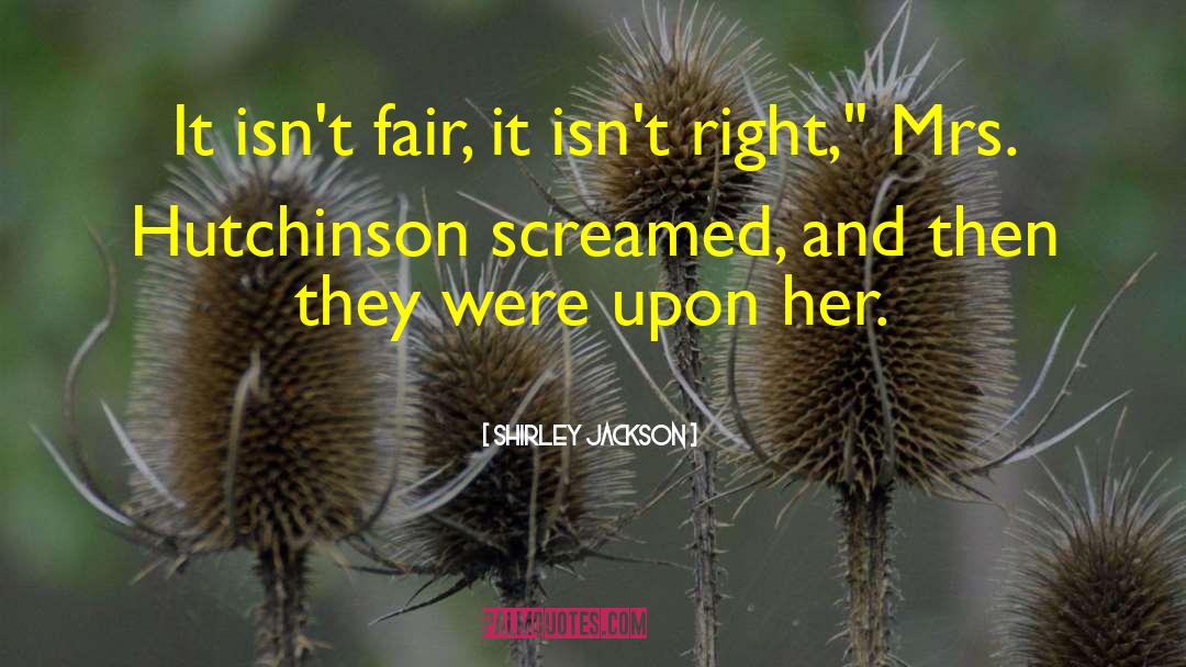 Dark Gothic Horror Novel quotes by Shirley Jackson