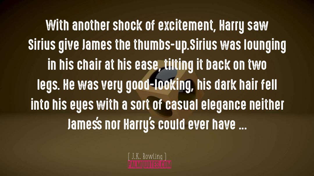 Dark Hair quotes by J.K. Rowling