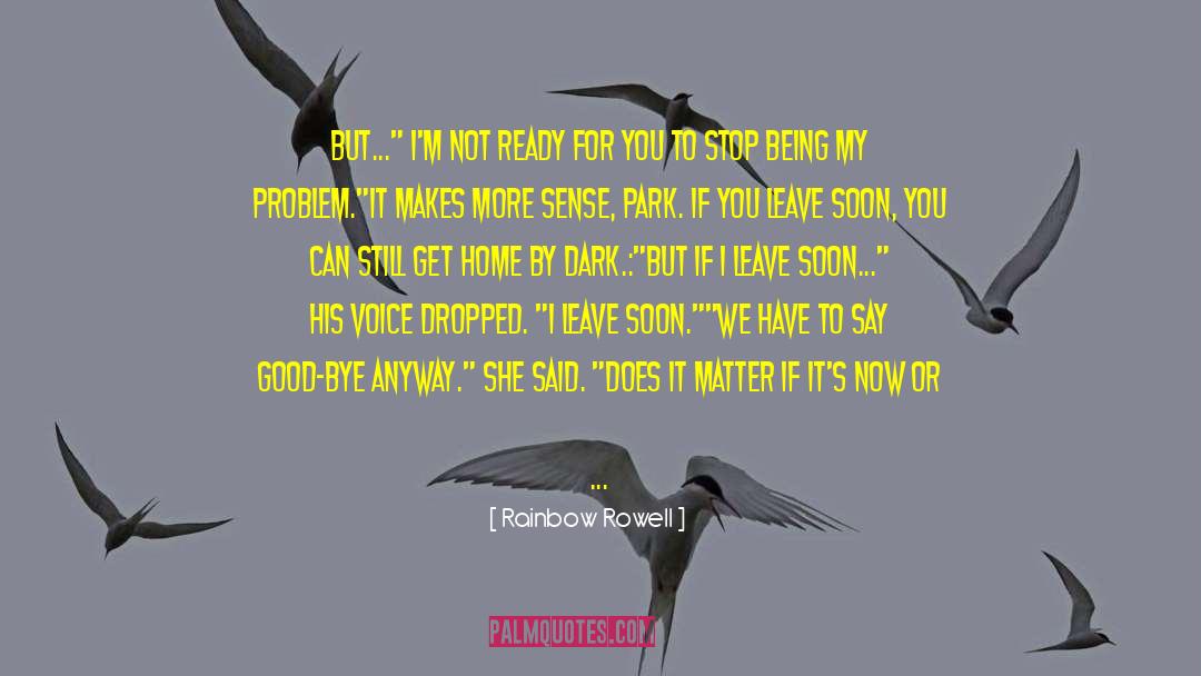 Dark Hope quotes by Rainbow Rowell