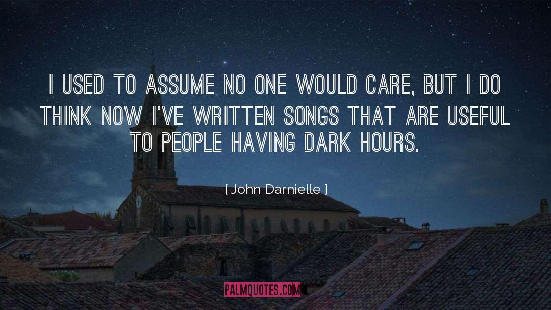 Dark Hours quotes by John Darnielle