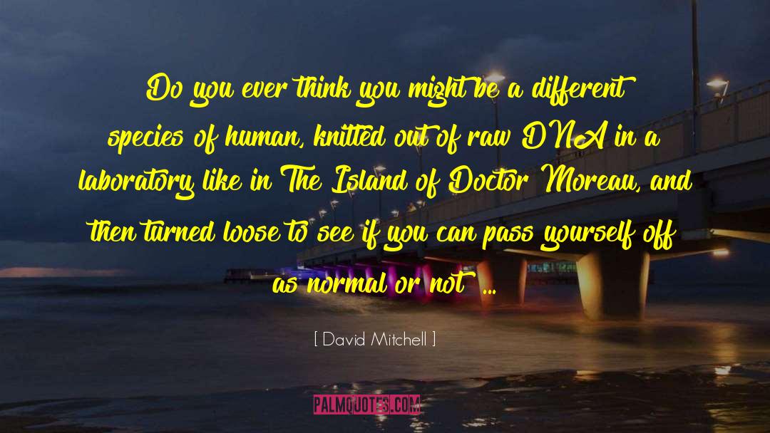Dark Humor Dating quotes by David Mitchell