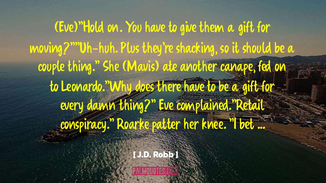 Dark Humor quotes by J.D. Robb