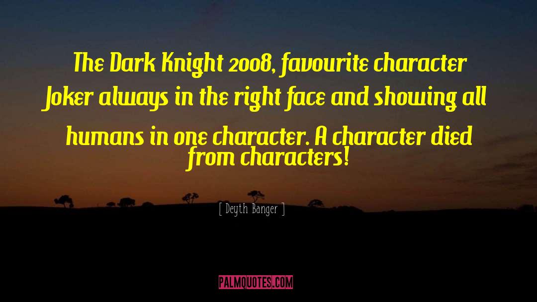 Dark Knight Gotham quotes by Deyth Banger