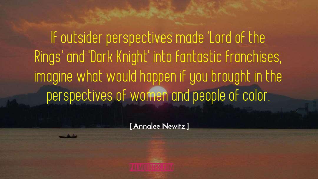 Dark Knight Gotham quotes by Annalee Newitz
