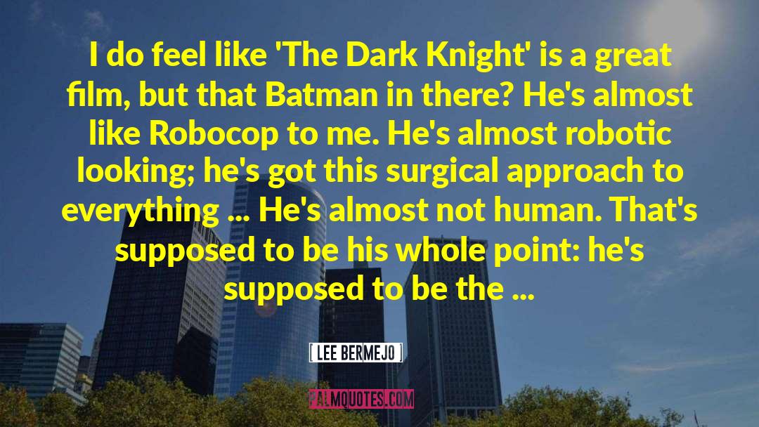 Dark Knight Of The Scarecrow quotes by Lee Bermejo