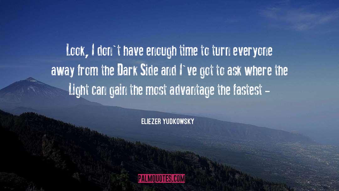 Dark Knight quotes by Eliezer Yudkowsky