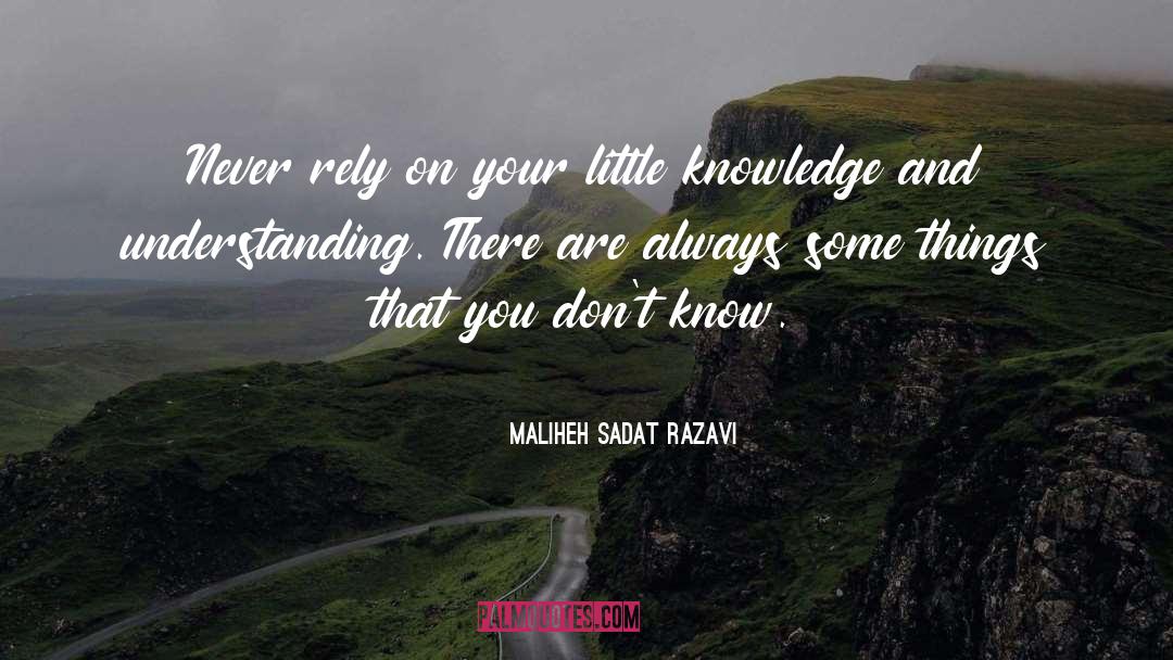 Dark Knowledge quotes by Maliheh Sadat Razavi