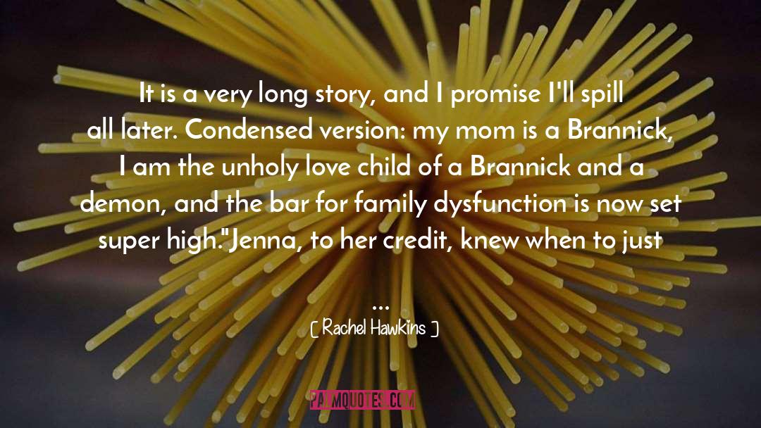 Dark Love Story quotes by Rachel Hawkins