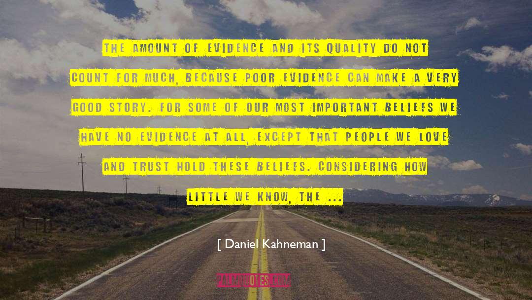Dark Love Story quotes by Daniel Kahneman